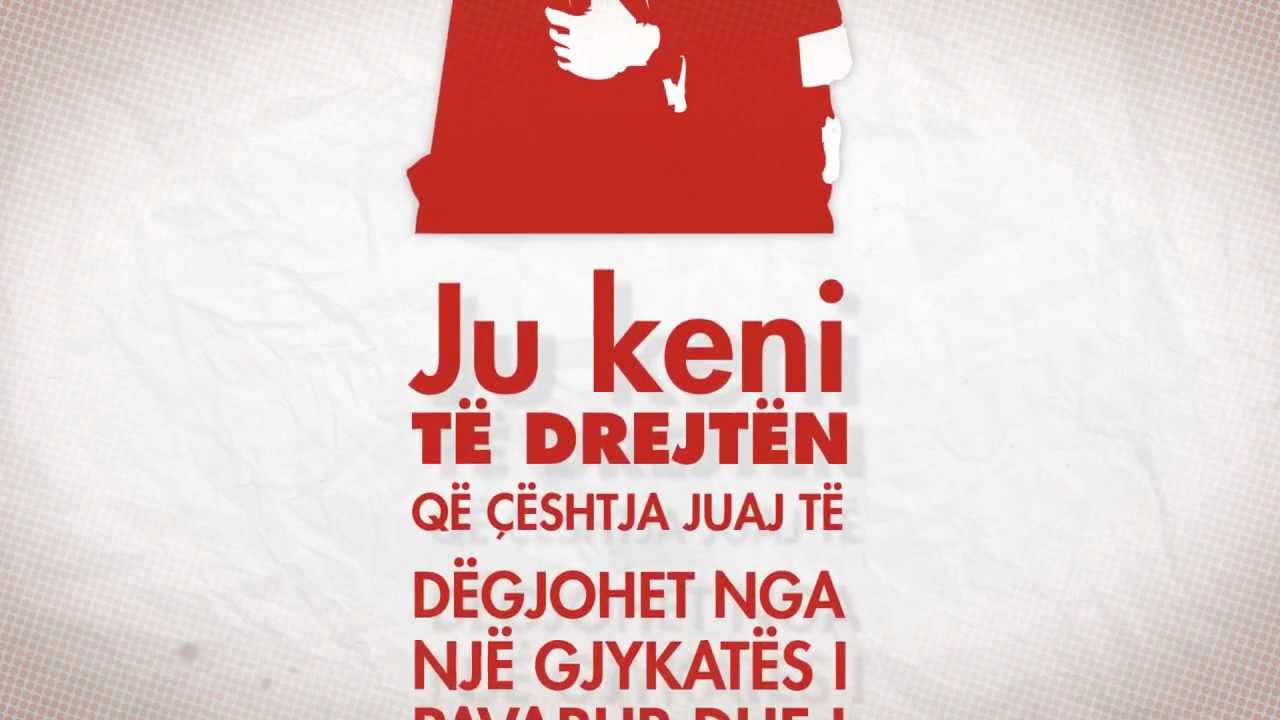(SQI) ECHR - Konventa Evropiane për të Drejtat e Njeriut (Albanian Version)