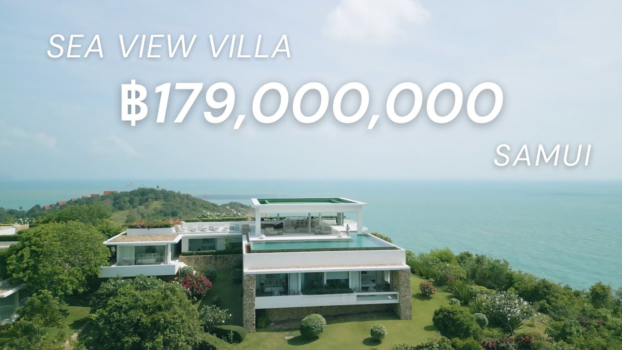 A Private Hillside Villa in Koh Samui with 360° Ocean Views, a Private Beach, and Pure Island Calm 🌴
