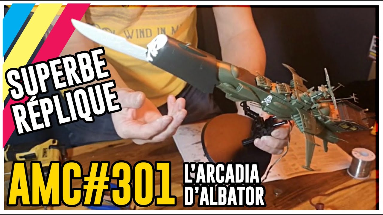 Construction de l'Arcadia, le vaisseau d'Albator!