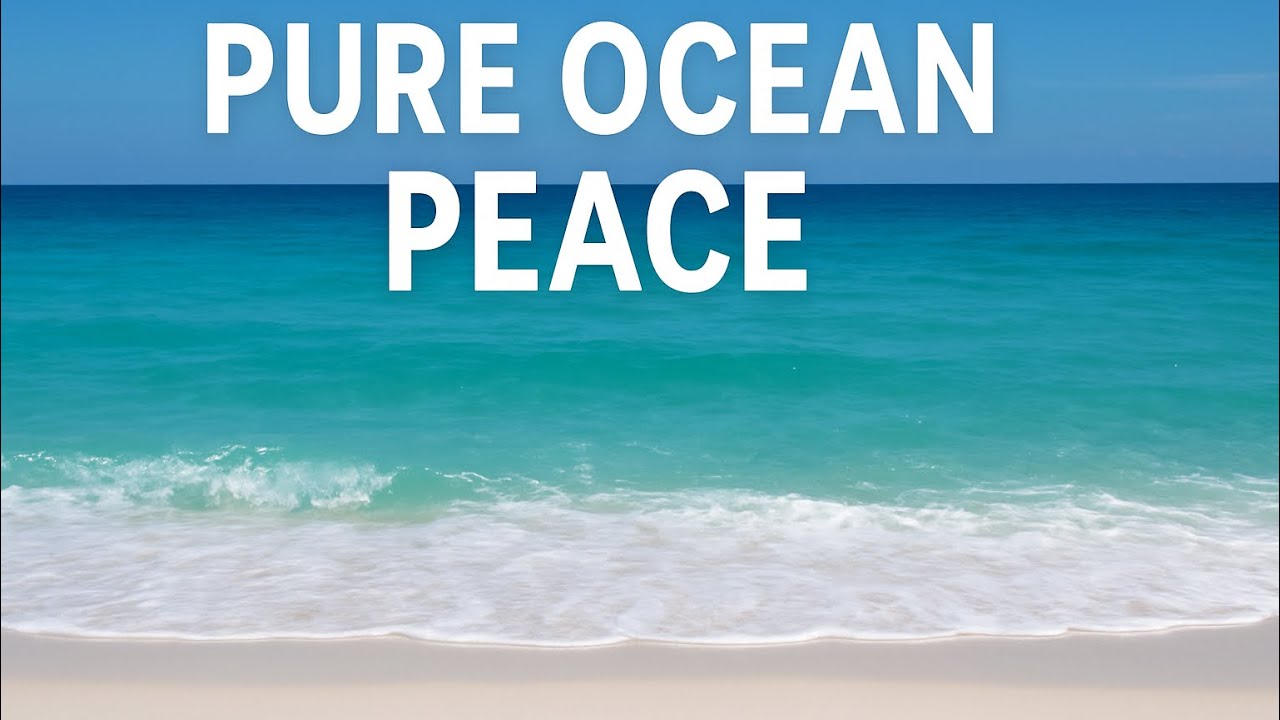 “Panama City Beach Waves 🌊 | Pure Ocean Sounds & White Sand Paradise (So Relaxing)”