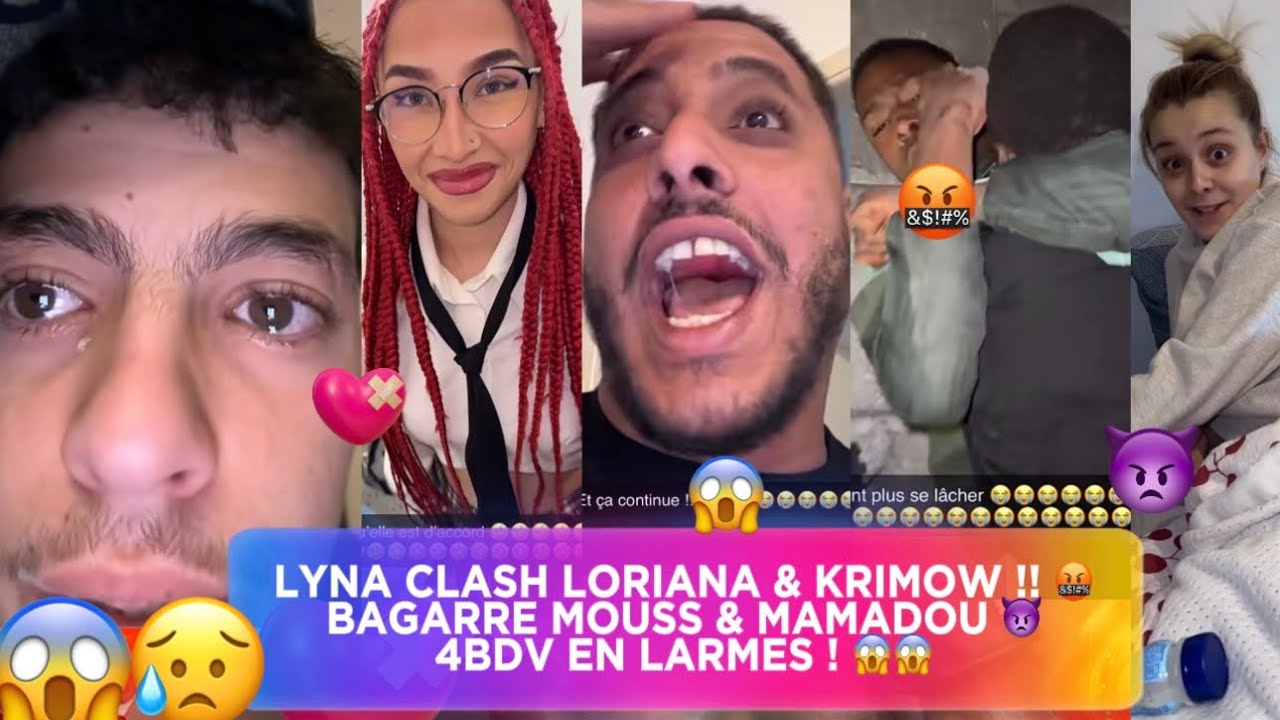 NASDAS & Co.🦅[EP.118🍿] LYNA Clash LORIANA & KRIMOW !🤬• Bagarre MAMADOU & MOUSS !👿• 4BDV en PLEURE !😱