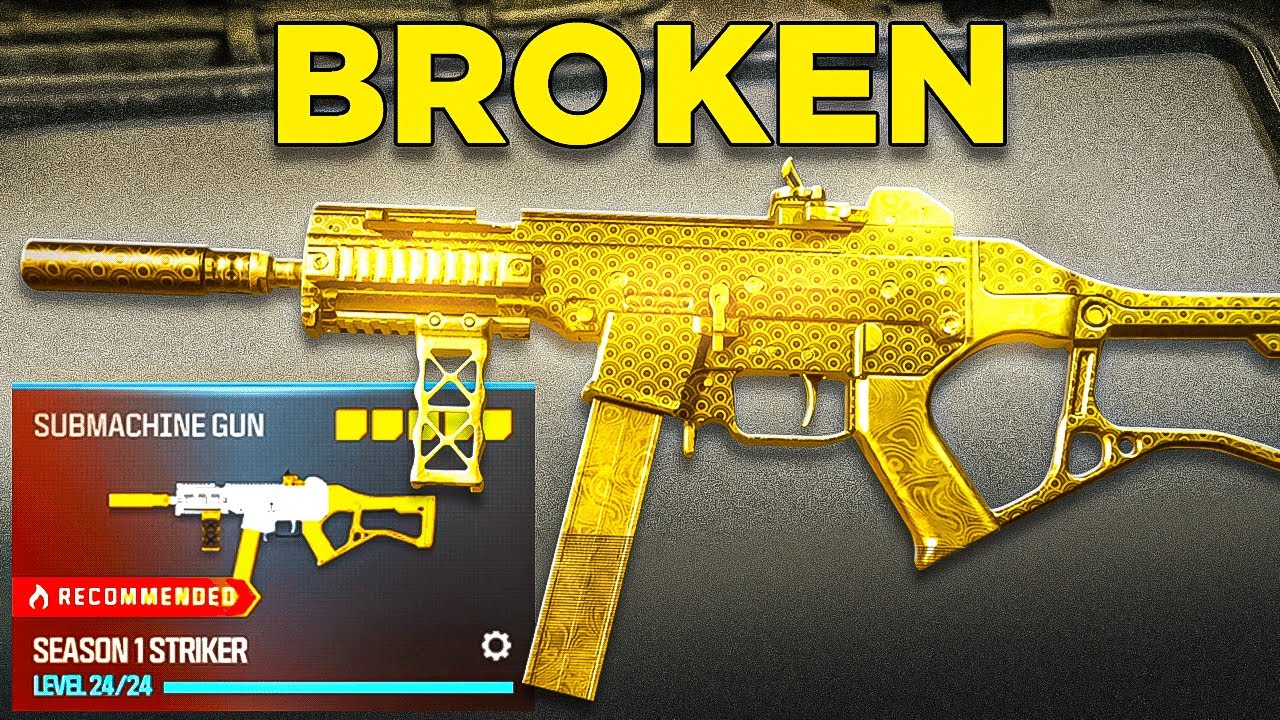 the *NEW* STRIKER CLASS is BROKEN in MW3 SEASON 1! (Best STRIKER Class Setup) - Modern Warfare 3