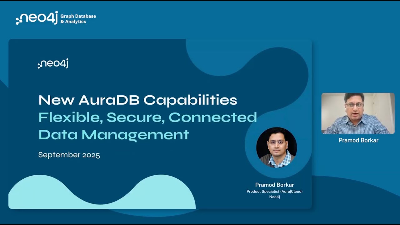 AuraDB by Neo4j: Flexible, Secure, Connected Data Management