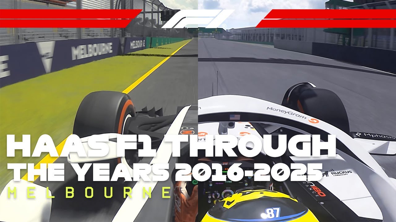 Haas F1 Through The Years! | 2016-2025 Onboards | F1 History
