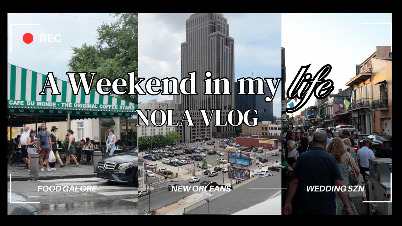 New Orleans Vlog | Weekend in NOLA | Oysters, Wedding, Bourbon St. & More!