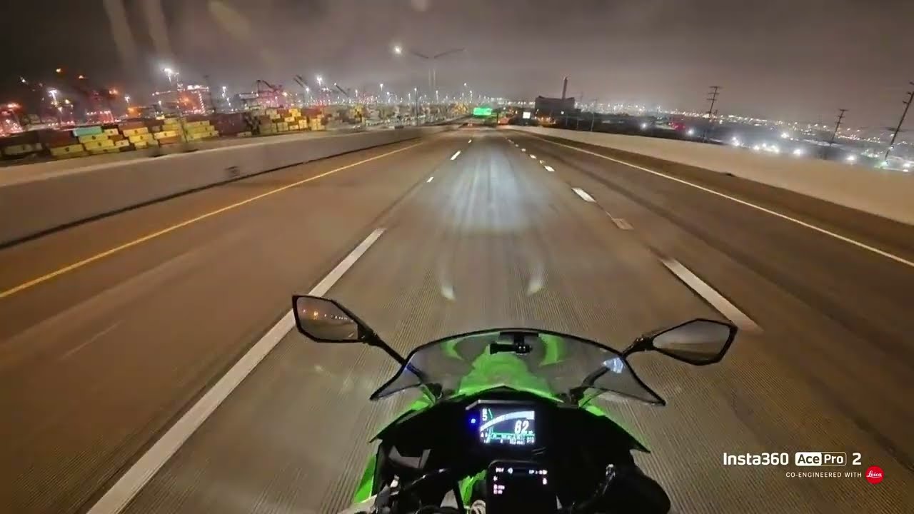 Insta360 Ace Pro 2 | PureVideo | Night Ride