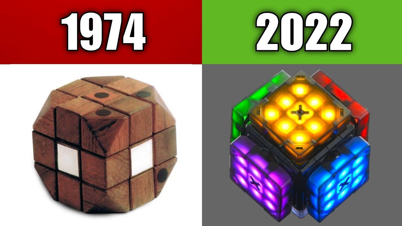 La INCREÍBLE EVOLUCIÓN del CUBO de RUBIK