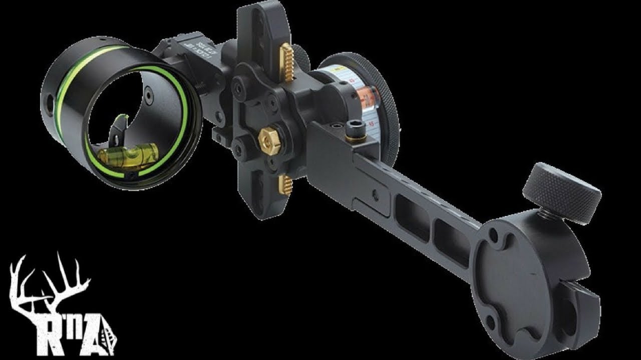 Как прицеливаться в прицеле HHA Optimizer Lite King Pin Bow Sight (Run 'n Arrow)