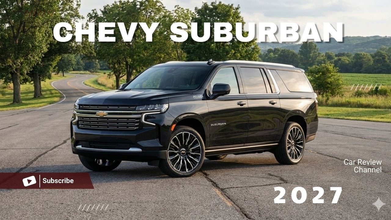 2027 Chevy Suburban LEAKS: New V8s, Super Cruise Expansion & Big Tech Changes