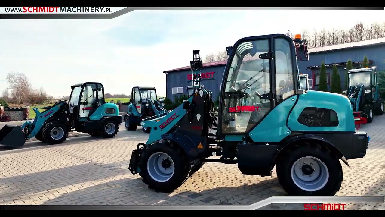 SCHMiDT 4350A - Ładowarka Kołowa Prezentacja - Wheel Loader Presentation