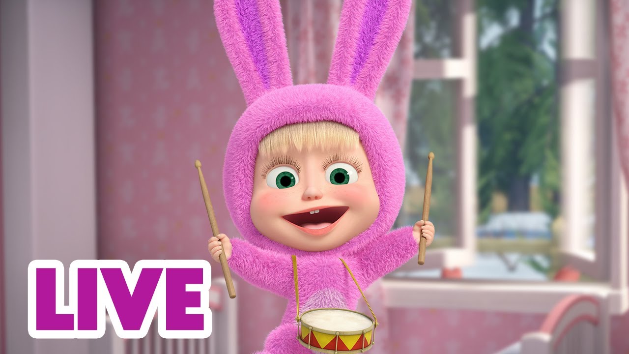🔴 LIVE! Maşa İle Koca Ayı 🧸📝 Maşa'nın Mükemmel Planı 🤩💡 Masha and the Bear