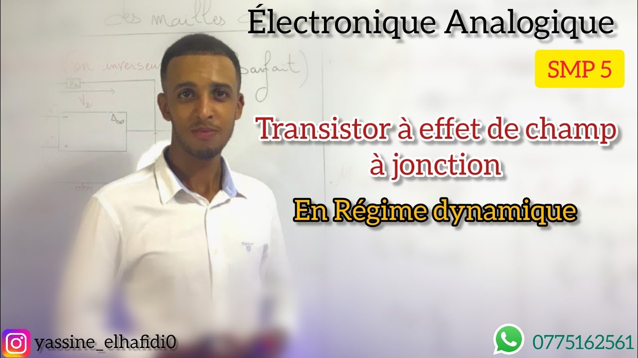 Transistor &agrave; effet de champ &agrave; jonction JFET ( R&eacute;gime dynamique)