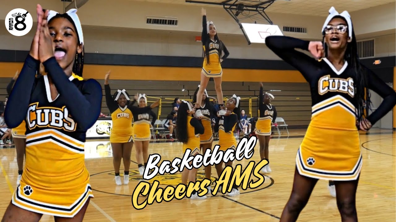 Basketball Cheers at Alief Middle School