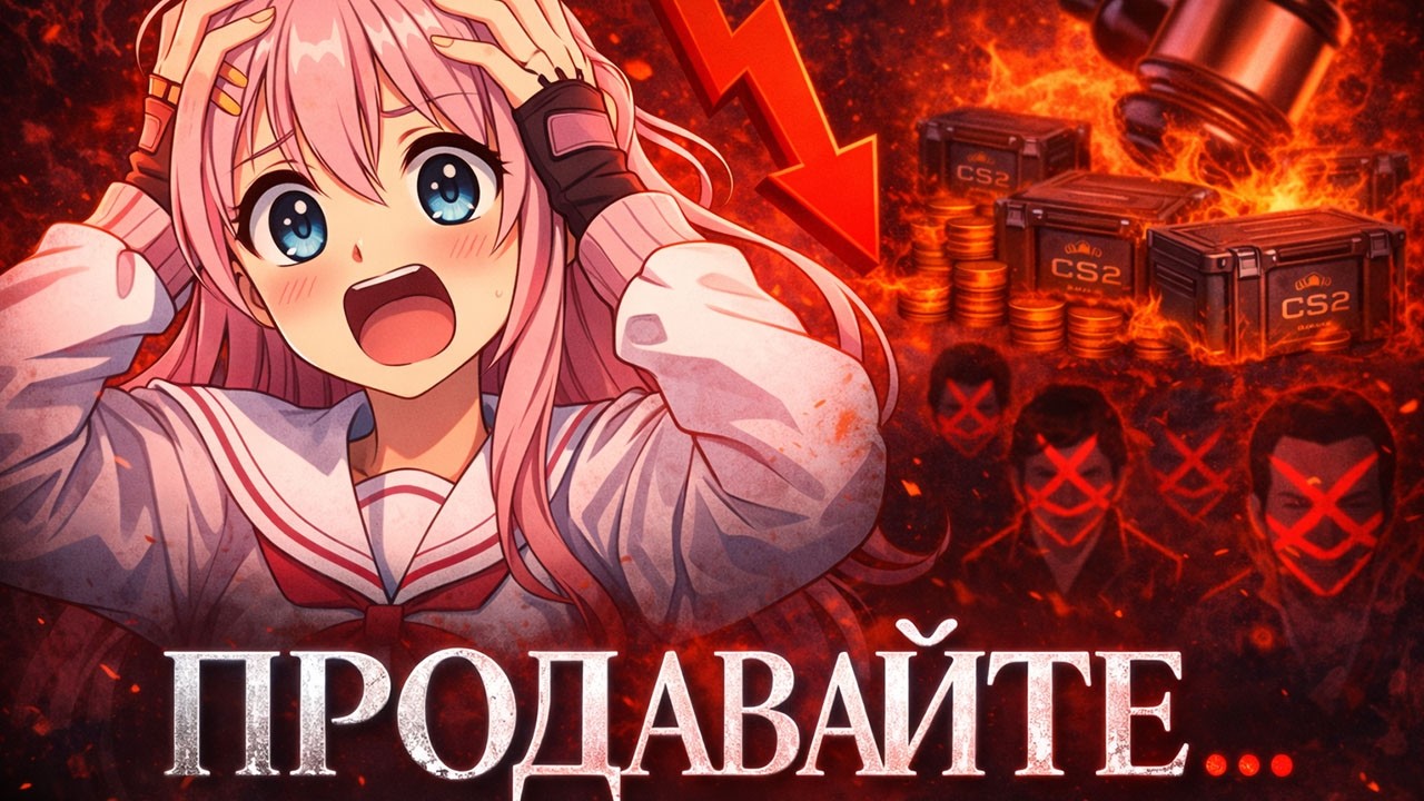 продавайте скины пока можете...