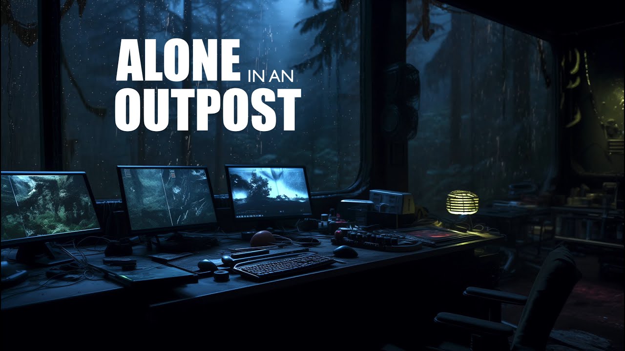 ALONE: Dark Forest | Deep Ambient Focus Music 4K