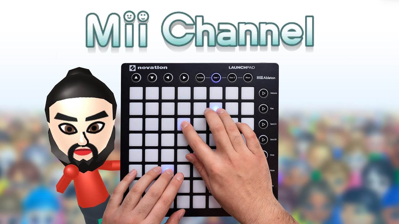 Создавайте музыку с помощью темы канала Mii!