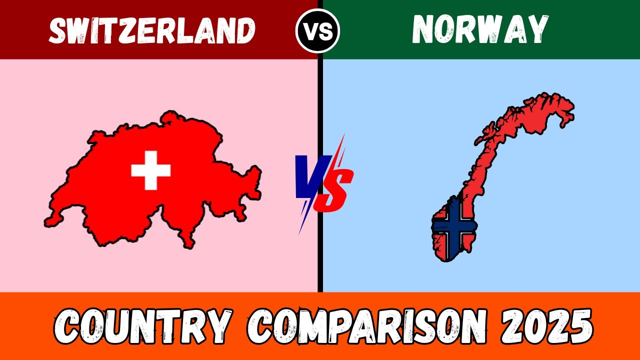 Switzerland vs Norway Comparison | Who is truly on the top in 2025?