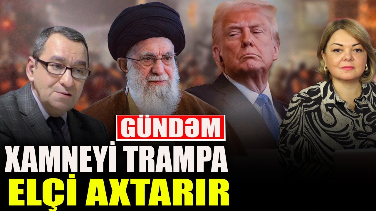 Xamneyi Trampa elçi axtarır - Eldar Qaradağlı ilə QIRMIZI MASA