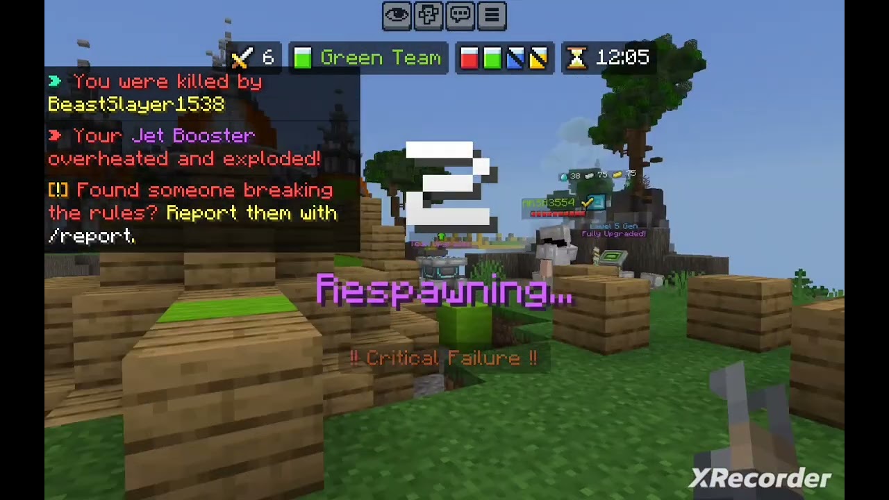 Minecraft bedwars hive squads