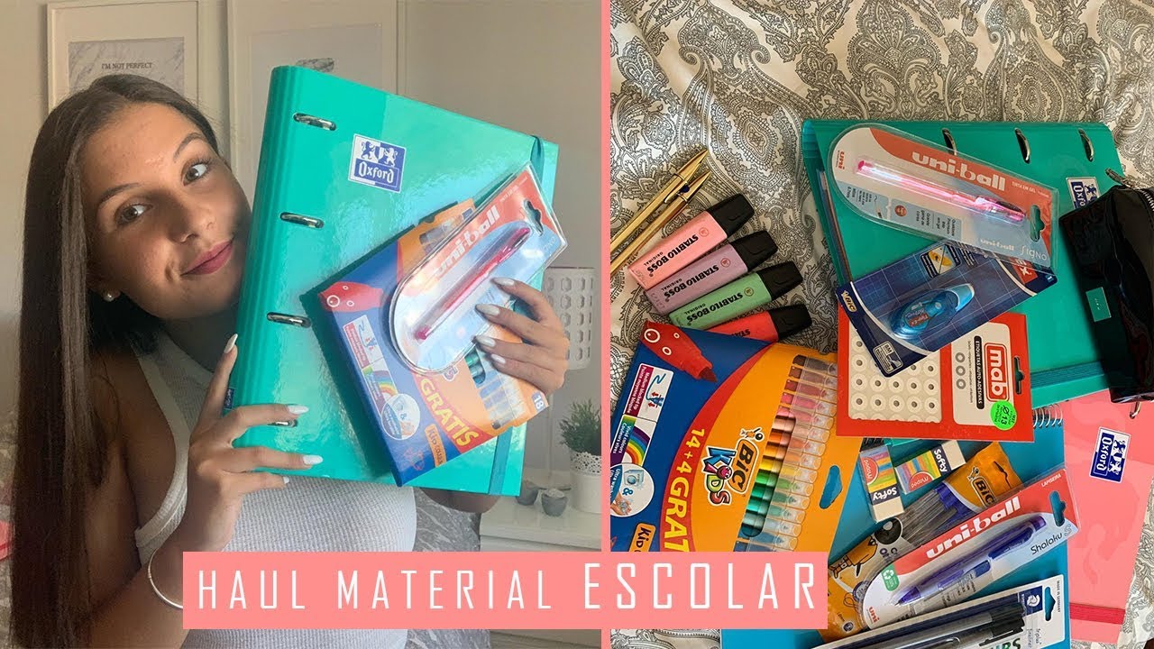 haul material escolar #backtoschool || inês rocha