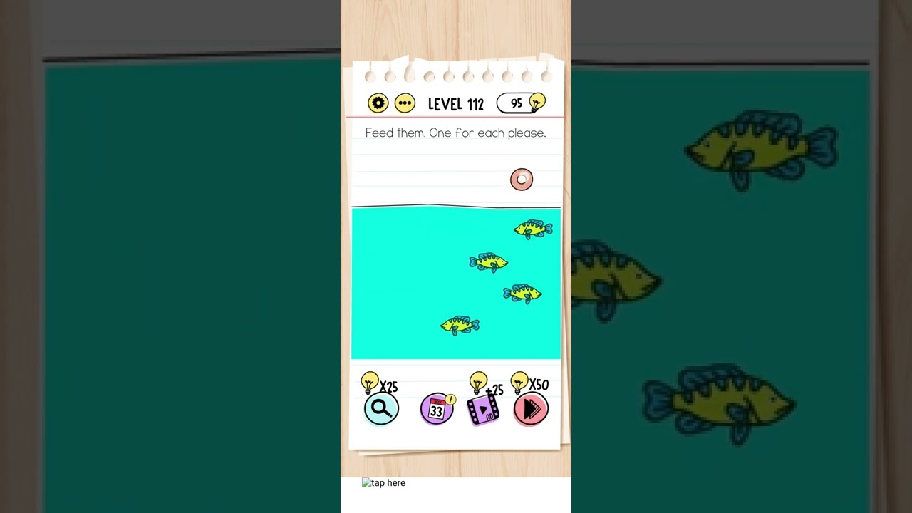 brain test level 112 - feed them one for each please. || Kwok tung samuel lee || #braintest