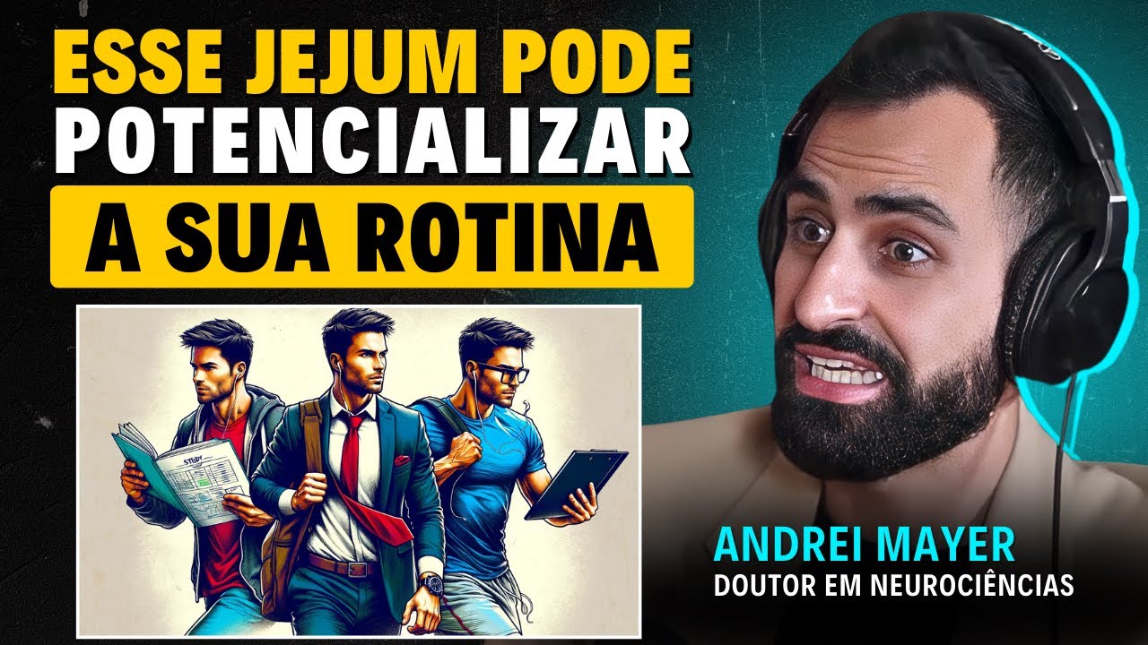 Como REGULAR sua MOTIVAÇÃO com JEJUM de DOPAMINA | Andrei Mayer