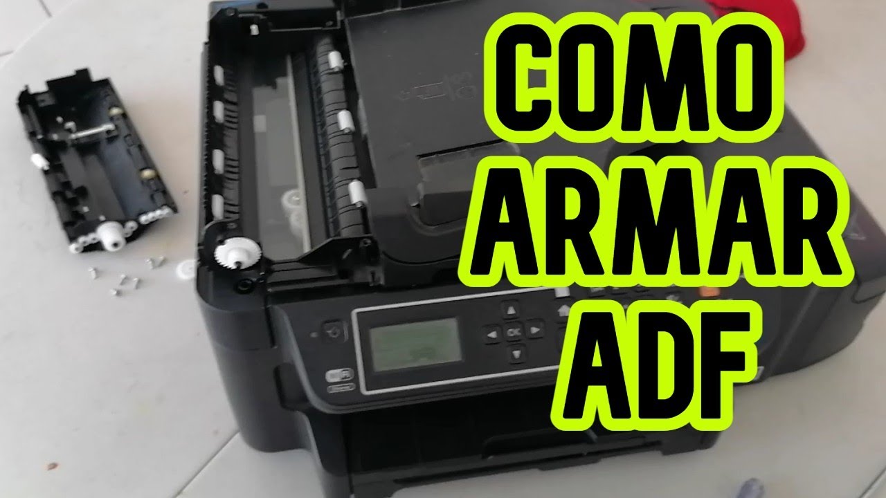 como desarmar epson et 4550