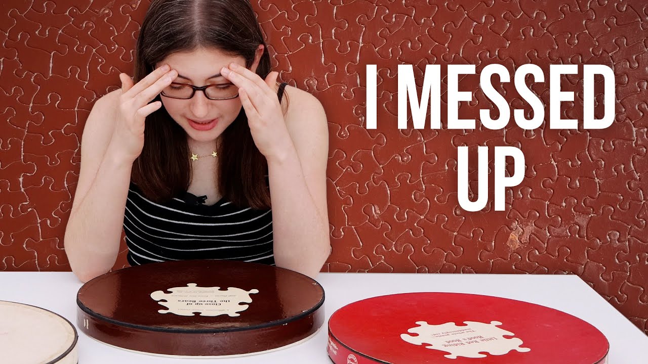 I bought the Three Bears puzzle. And I made a big mistake.