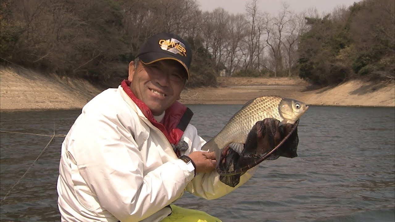 #001 熱き男のへら道　群馬県三名湖