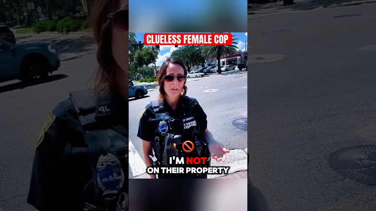 Clueless Female Tyrant Corrupt Cop Gets Owned😨