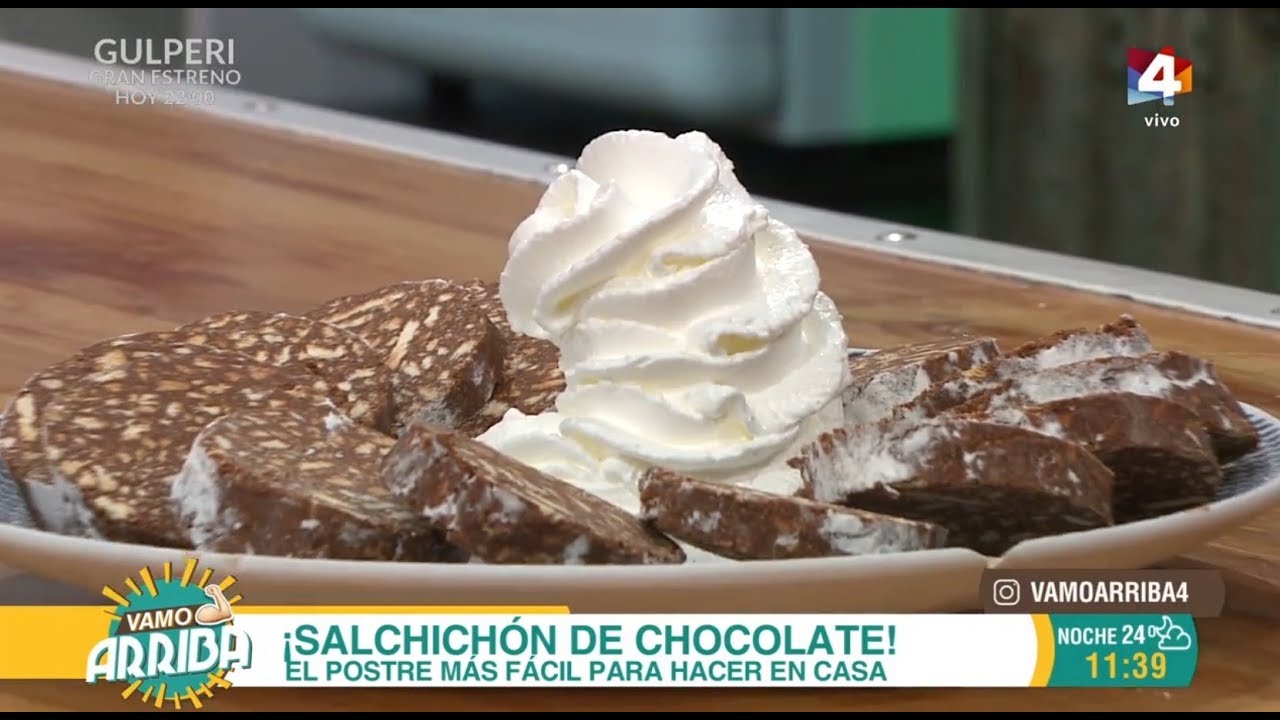 Vamo Arriba - Salchichón de chocolate
