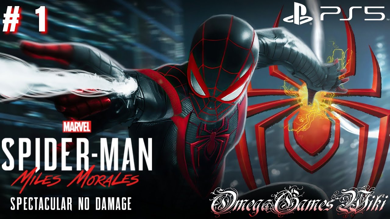 【PS5/4K】#1 スパイダーマン Spider-Man: Miles Morales・BOSS ライノ （SPECTACULAR/NO DAMAGE）