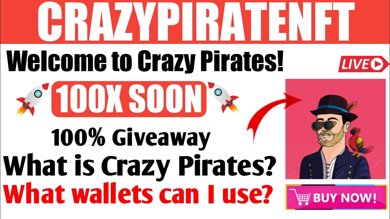 Crazy Pirate Nft Review | Best NFT Project 2021 | what is Crazy Pirates | NFT Project.