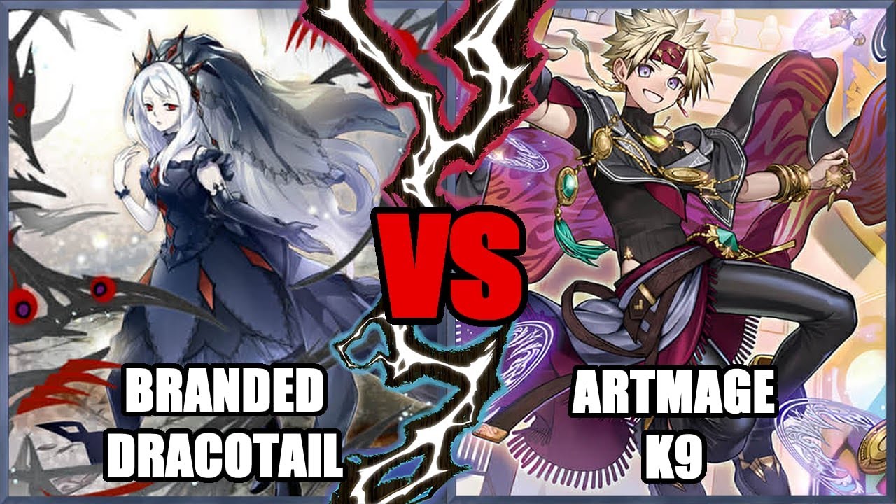 Branded Dracotail Vs Artmage K9 Yu Gi Oh Locals Feature Match Live Duel 06 01 26
