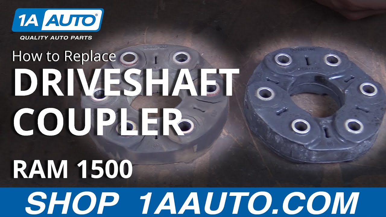 How to Replace Driveshaft Coupler 03-07 Cadillac CTS