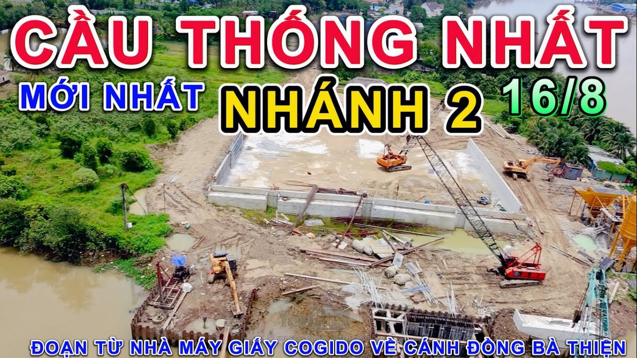 #428 MỚI NHẤT CẦU THỐNG NHẤT NHÁNH 2 TỪ COGIDO VỀ CÁNH ĐỒNG BÀ THIỆN CÙ LAO PHỐlPhuong Pham Millman