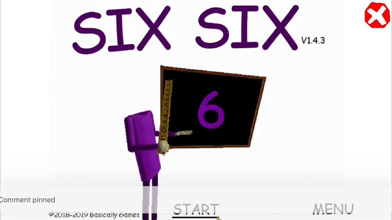 SIX SIX Remastered Baldi Mod Gameplay #2