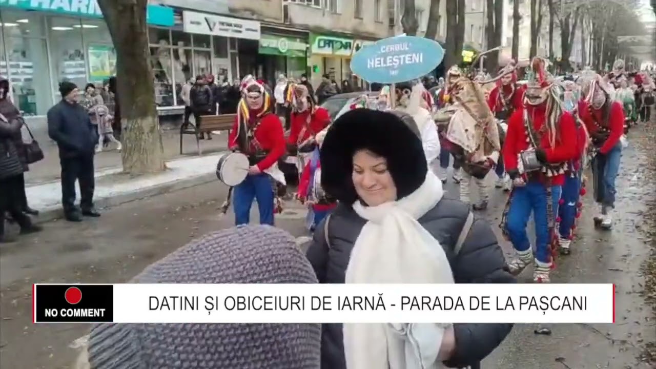 BIT TV /  DATINI ȘI OBICEIURI DE IARNĂ - PARADA DE LA PAȘCANI