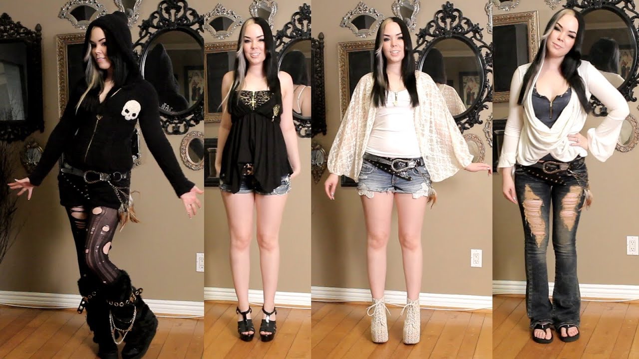 Outfits of the Day! Four Outfits One Video!