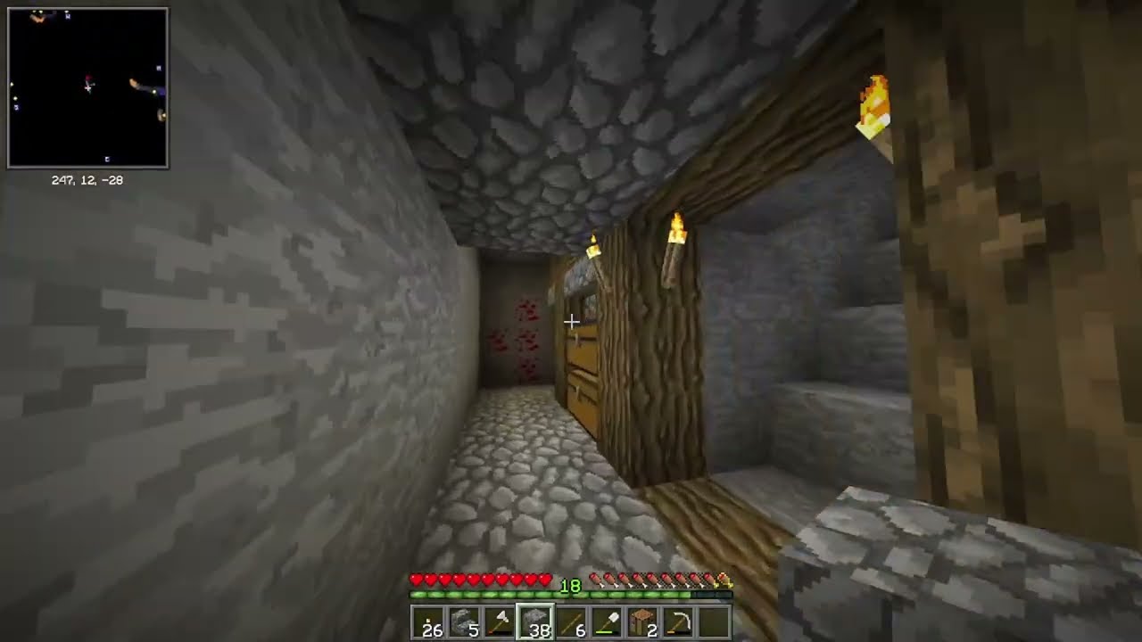 Minecraft Tornado Survival S1 Episode 2: Mining!