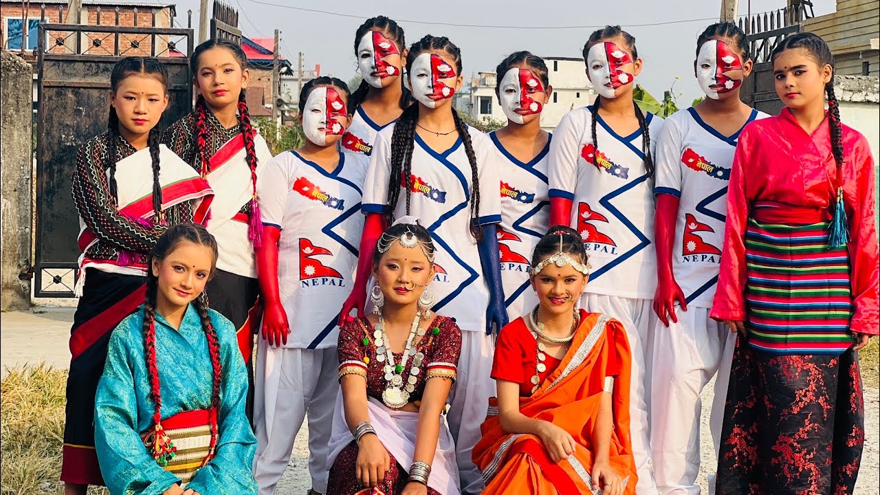 National Dance performed by Gyanjyoti Ma. Vi. Organized by PABSON GAURADAHA Municipal Committe(2081)