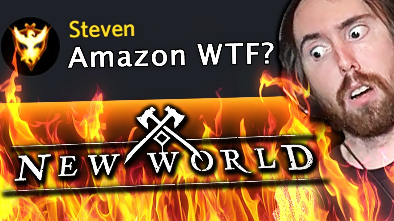 Amazon ROASTED by Ashes of Creation for MMO Cash Shop! Asmongold on New World Drama