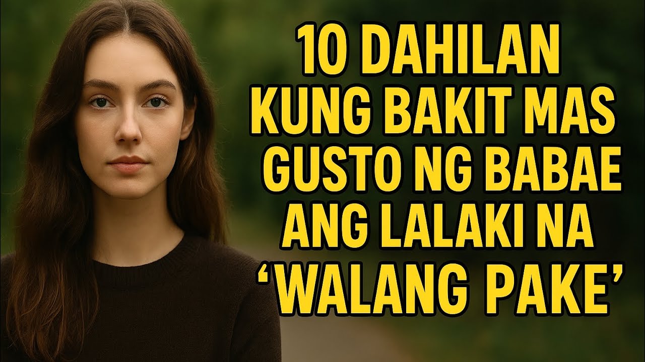 10 Dahilan Kung Bakit Mas Gusto ng Babae ang Lalaki na 'Walang Pake' | The 1% Stoic