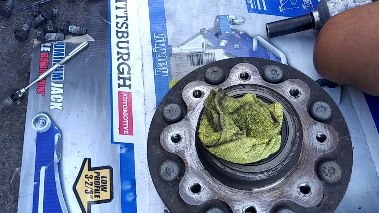 12 silverado 3500hd rear brakes and rotors replacement