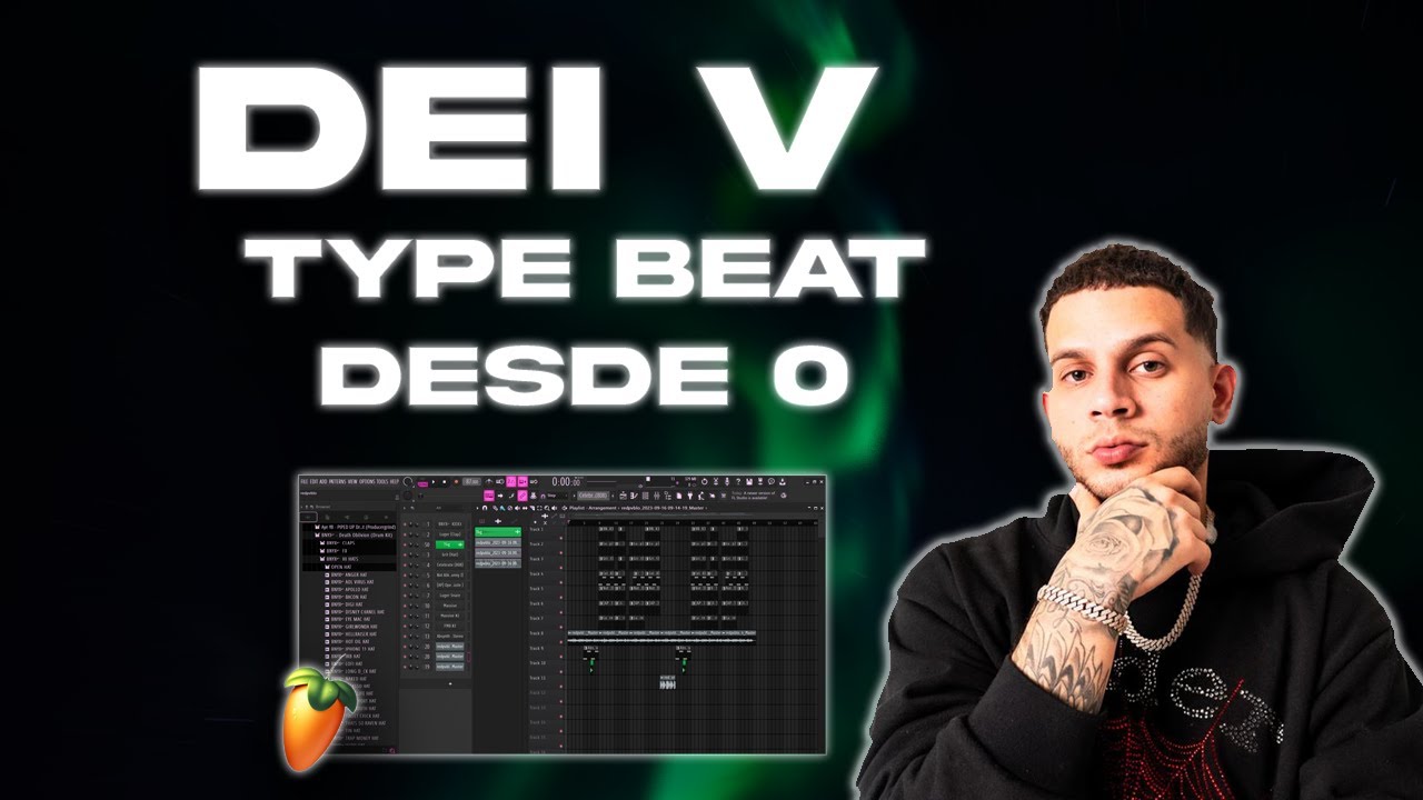 Cómo hacer un BEAT DURO de TRAP estilo DEI V desde CERO en FL Studio 21