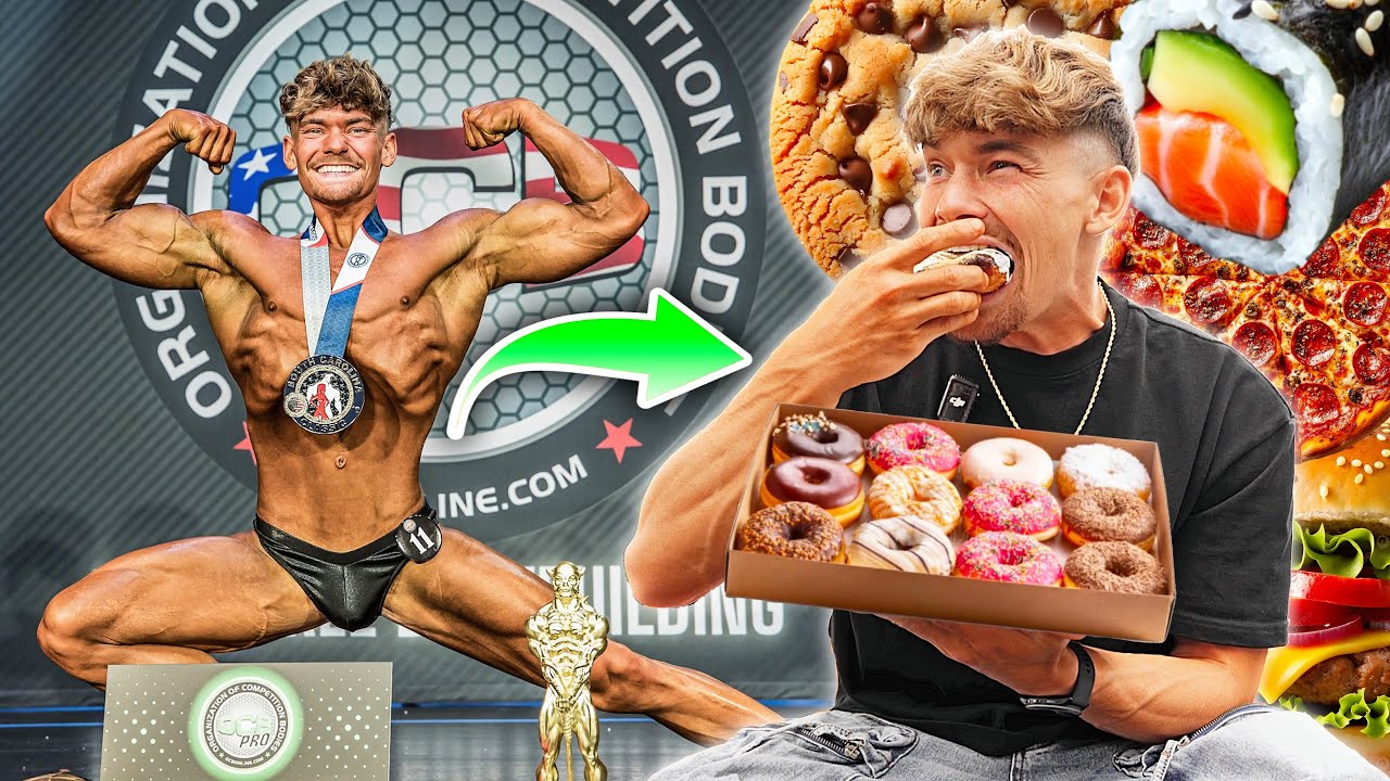 I Ate Everything I Wanted After Winning My Bodybuilding Show