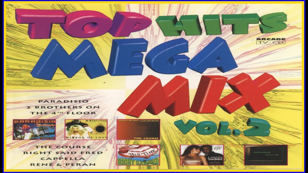 Top Hits Megamix Vol. 2 (1996) [Arcade Music - CD, Compilation] (MAICON NIGHTS DJ) #maiconnightsdj