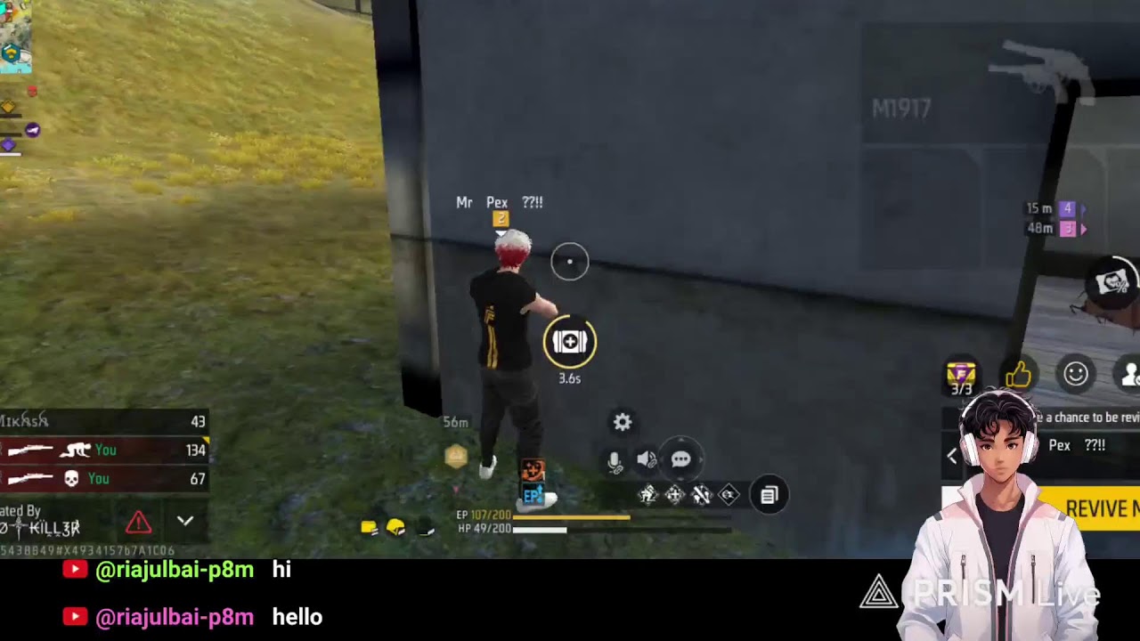 Live streaming of MR NUR FF