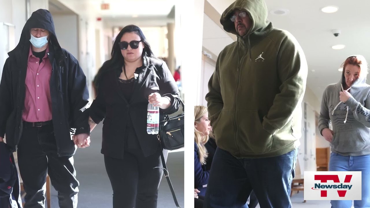 Babylon body parts case: Defendants, facing felony charges, walk into court holding hands