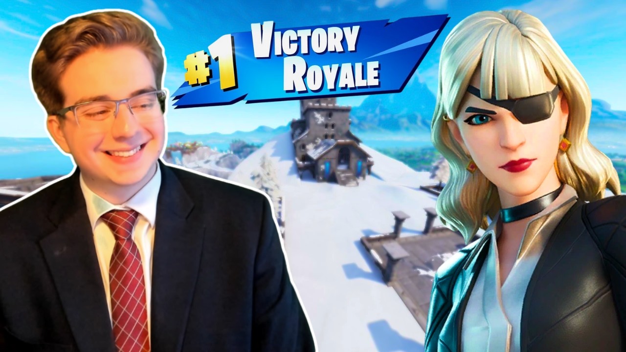 Landing Polar Peak Until I Win - Fortnite